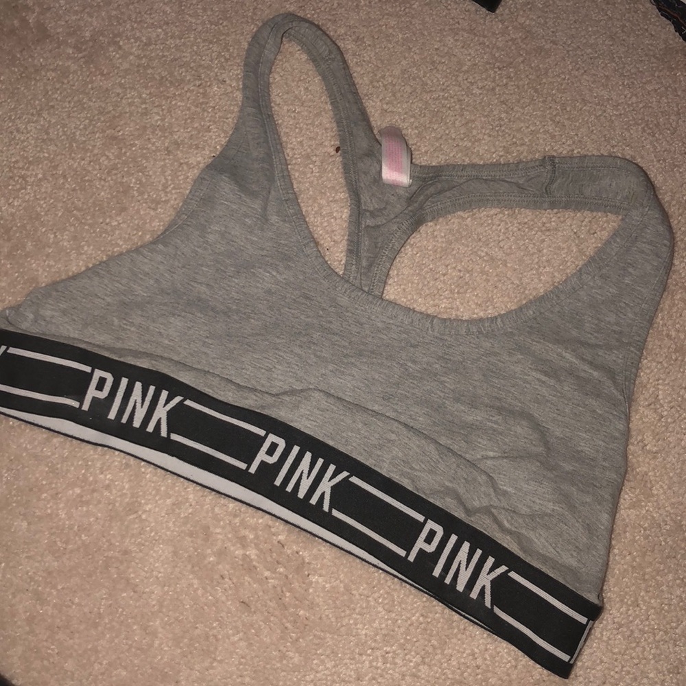PINK sports bra size m